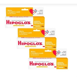 Kit 3un Hipoglós Amêndoas 40g Creme Preventivo Contra Assaduras em Oferta na Shopee
