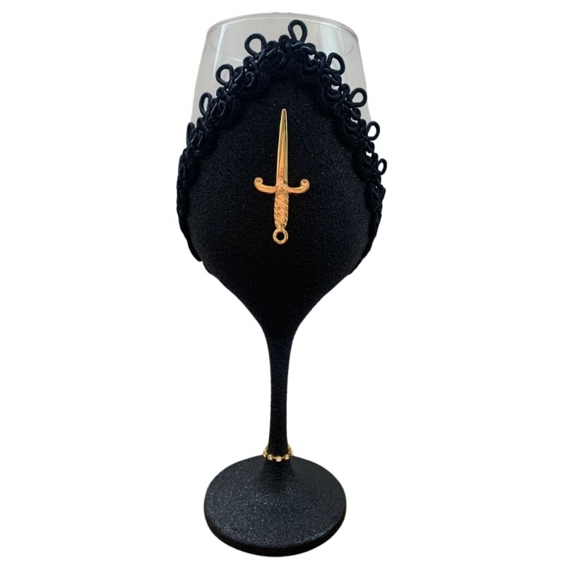 Taça de pomba gira Rosa Caveira/ Maria Padilha/ Maria Quitéria luxo