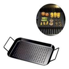 Assadeira Ferro Rotisserie Antiaderente Redondo Churrasqueira  30,5Cm Churrasco