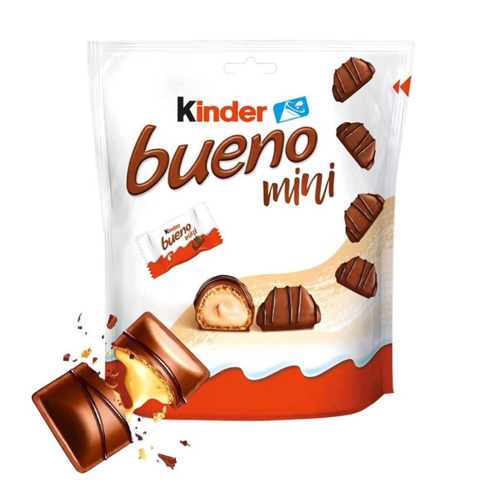 Chocolate Kinder Bueno Mini Leite E Avelãs 108g em Oferta na Shopee
