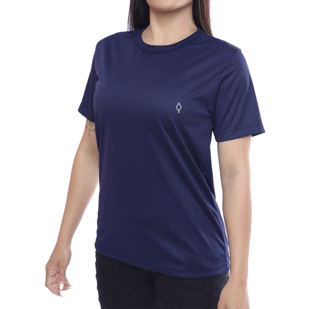 Camiseta Feminina Dry Fit Manga Curta Treino Academia Caminhada Blusa Esporte corrida em Oferta na Shopee