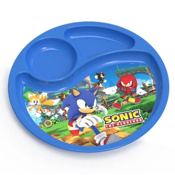 Prato com Divisoria Infantil Sonic POTTE