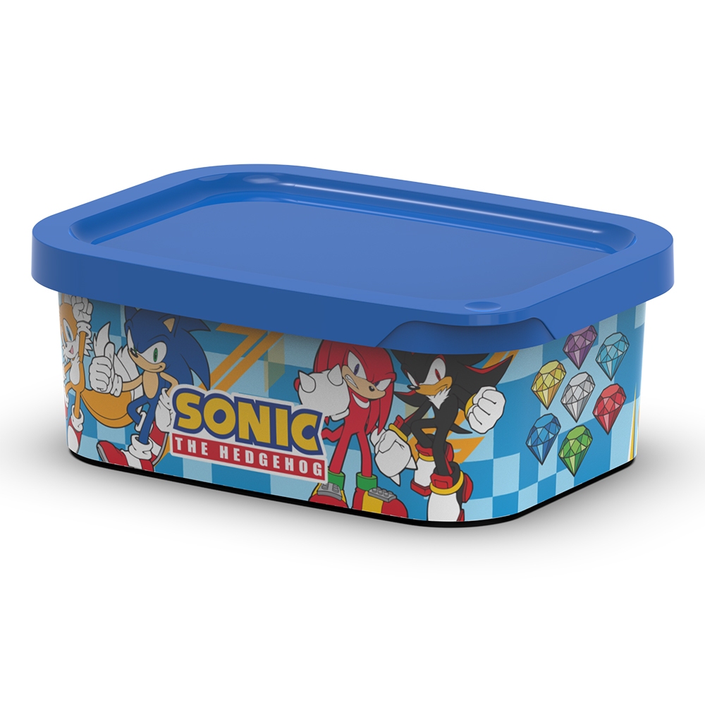 Organizador de Lancheira Retangular Sonic em Oferta na Shopee
