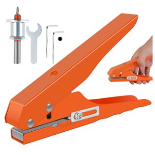 Kit Broca Rebaixo de Parafuso Ajustável 3,0mm e Perfurador de Furo 8mm em Oferta na Shopee