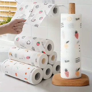 200 Pano Multiuso Para Cozinha 4 Rolos Com 50 Panos Antibactérianos