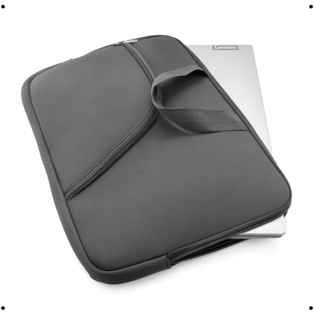 Pasta Case Preta Capa Notebook Com Bolso 14/15/17 Polegadas Bolsa Resistente Casual em Oferta na Shopee