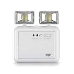 Luminária De Emergência Led Power Line 8w 1200lm 6500k Elgin