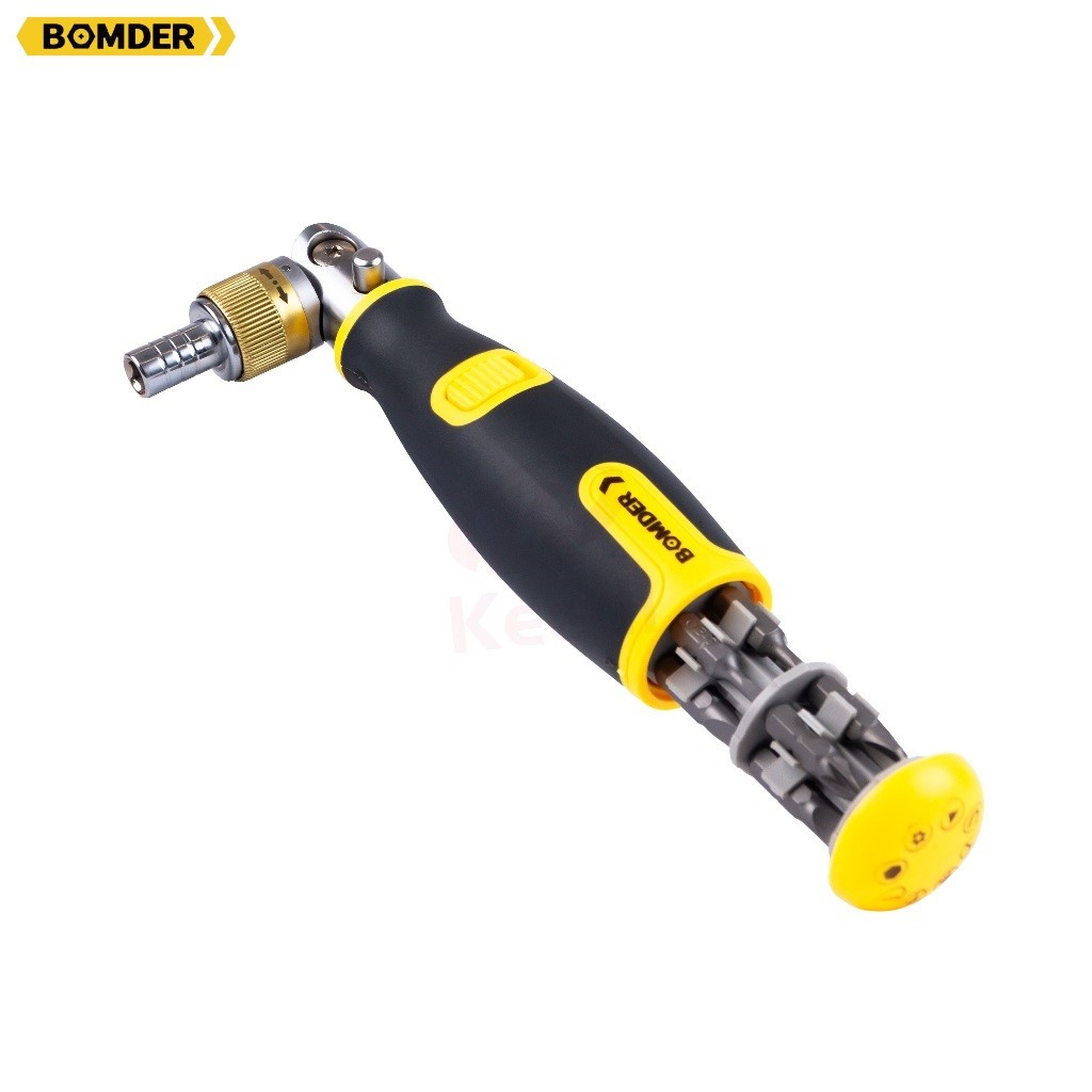 Chave Multifuncional Engate Rápido Articulado Bomder 10 Peças BOM-3103 em Oferta na Shopee