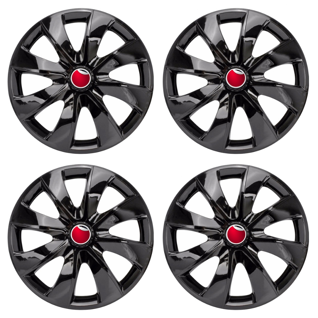 Calota Carro Aro 13 Linha Black Preto Compatível com Palio Uno Siena