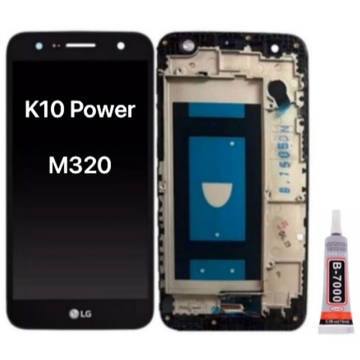 Tela Frontal Display Lcd Touch Compatível LG K10 Power M320tv M320 A Pronta Entrega