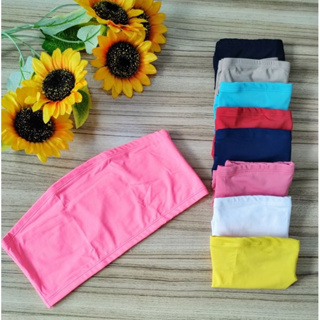 KIT 5 Tomara Que Caia Sutiã Sem Bojo Faixa Lisa Conforto Poliamida Moda Íntima Feminina em Oferta na Shopee