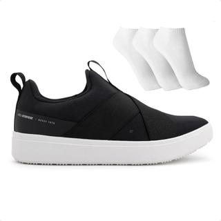 Tênis Olympikus Feminino + 3 Pares de Meias Original com Nota Fiscal e Garantia em Oferta na Shopee