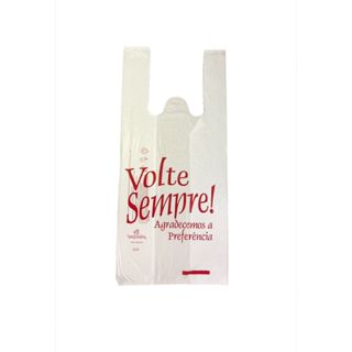 SACOLA VOLTE SEMPRE 1000 UNIDADES 38X50 em Oferta na Shopee
