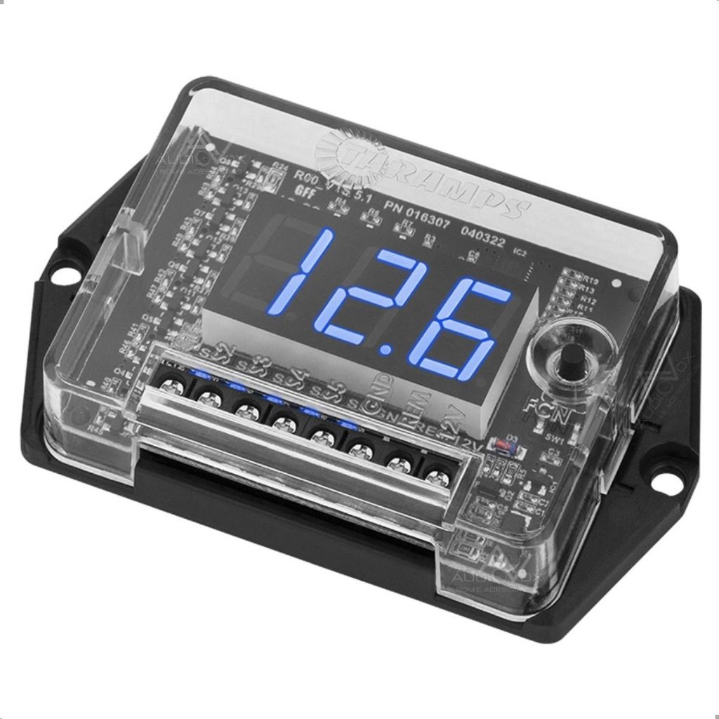 Voltímetro Automotivo Sequenciador Digital Taramps VTS 5.1 12V