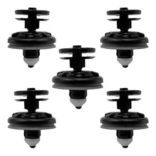 KIT 5 PRESILHAS GRAMPO FORRO PORTA GOLF JETTA PASSAT POLO TIGUAN