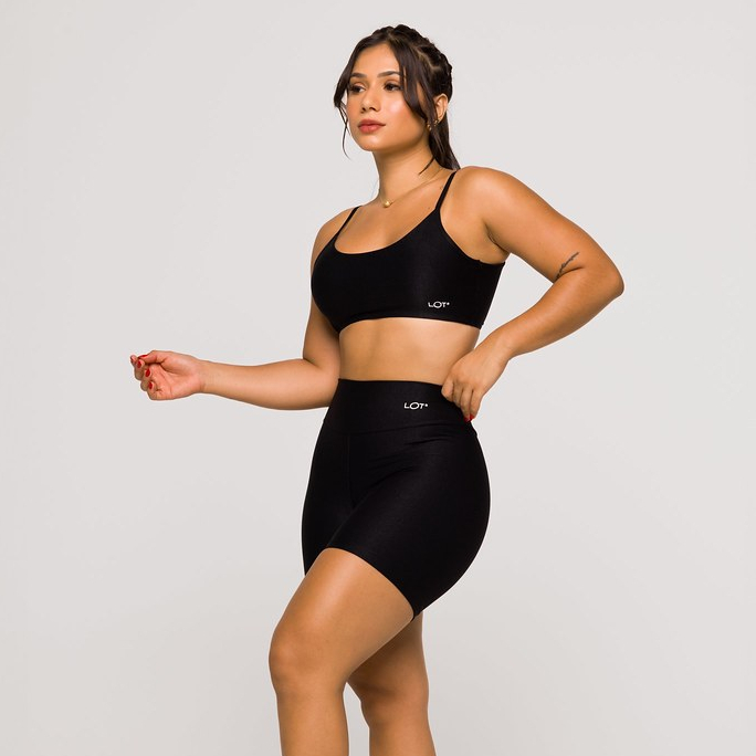 Conjunto Academia Top e Short  Fitness Poliamida Treinos Coleção Glow em Oferta na Shopee