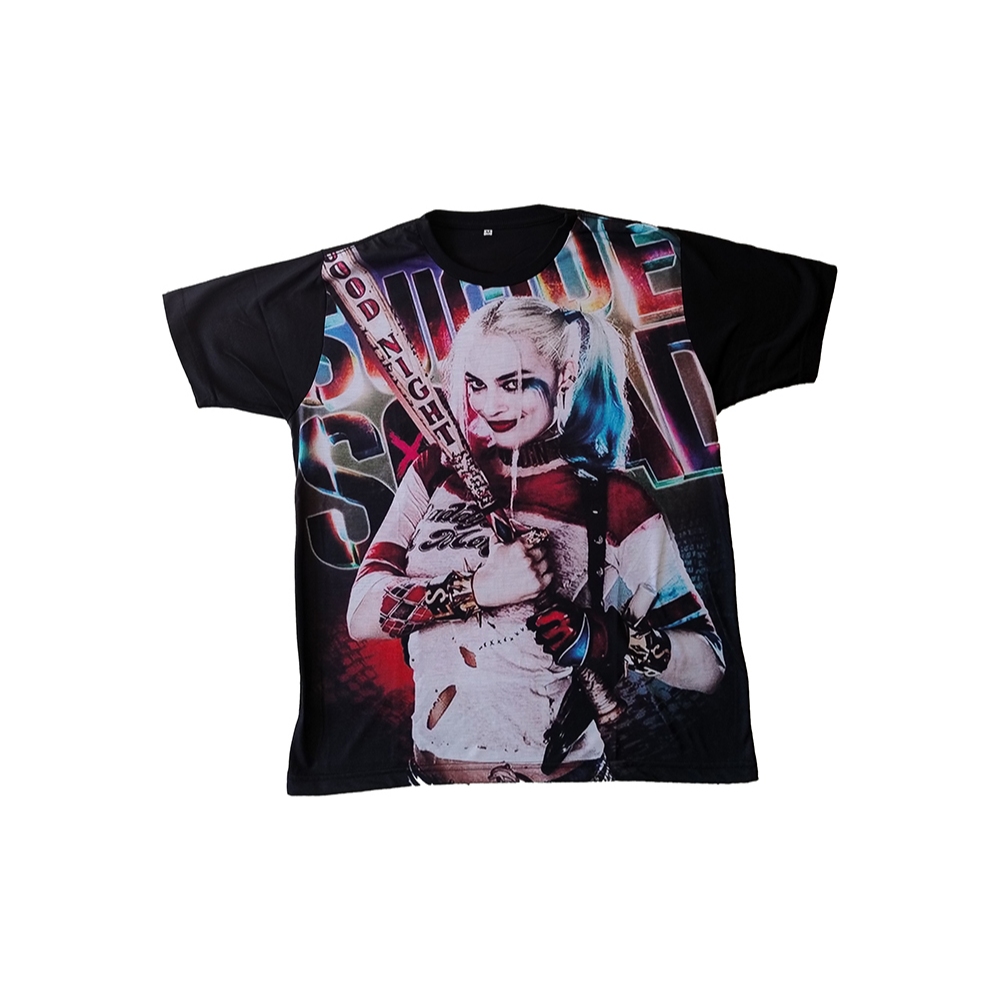 Camiseta Exclusiva - Esquadrão Suicida - Arlequina