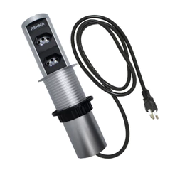 Torre de Tomada retrátil automática com plug 20A Carregamento Sem Fio ou com USB