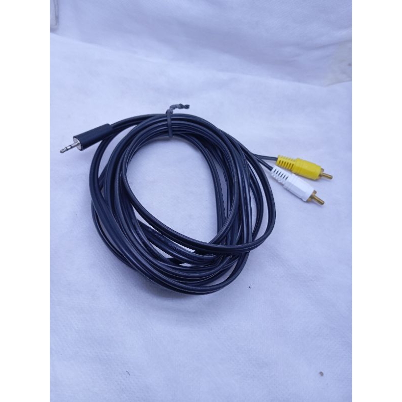 Cabo P1 Para RCA Áudio E Vídeo 3 Metros