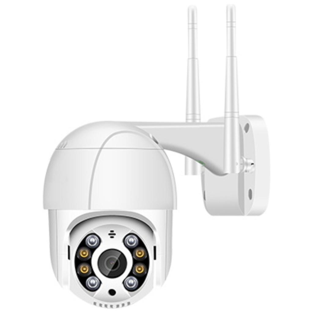 Câmera Segurança Externa 360 Ip a Prova de Água Wifi Rotativa Dome Full Hd Ptz Ip66 Nf App Yoosee