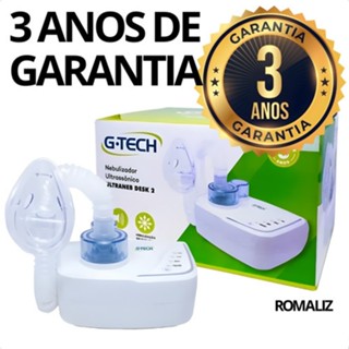 Inalador e Nebulizador Ultrassonico Silencioso G Tech Ultraneb Desk 2 Zero Barulho Infalti...
