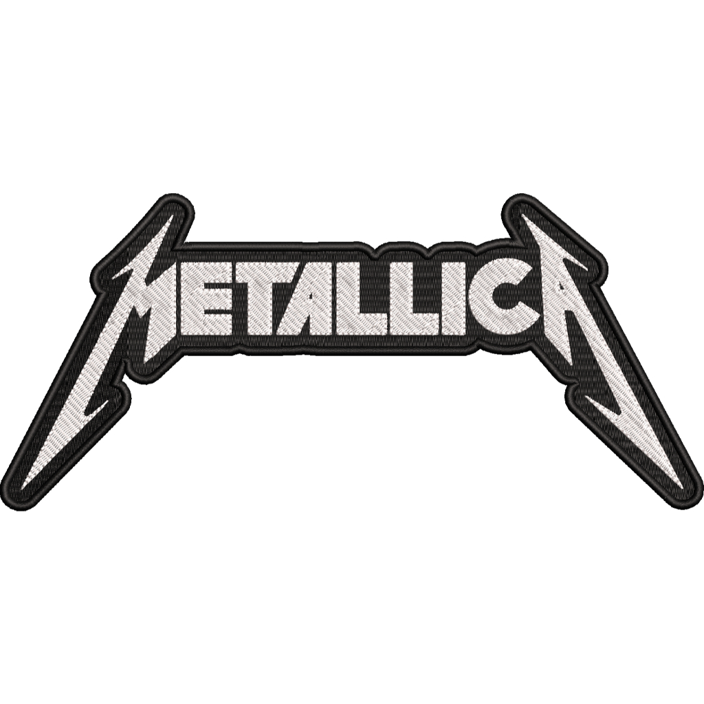 patch bordado metalica banda rock termocolante diversos tamanhos