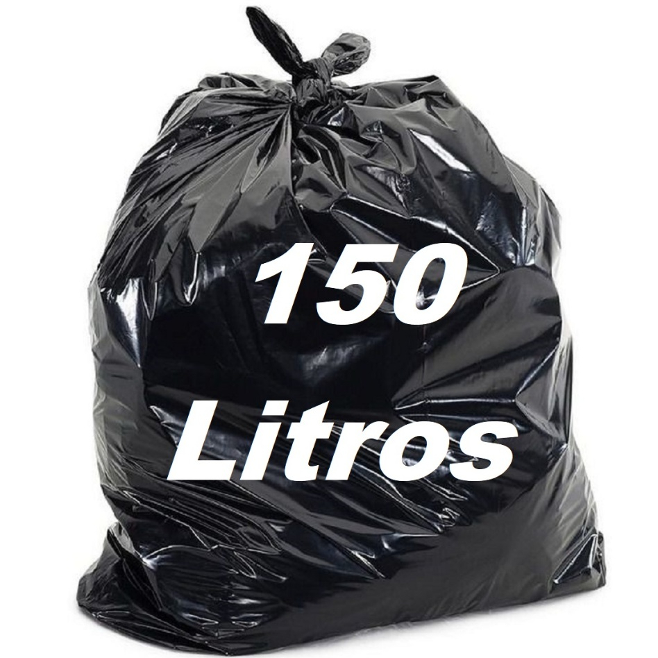 Saco de lixo 150 litros reforçado/super reforçado/ direto da fábrica