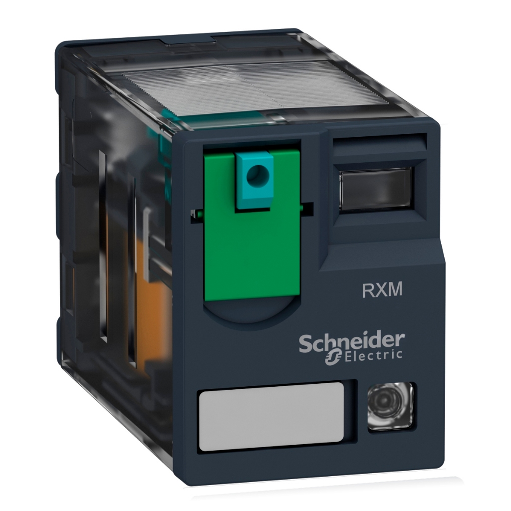 Relé De Interface Mini 6A 24VCC 4Naf Com Led RXM4AB2BD - Schneider Electric