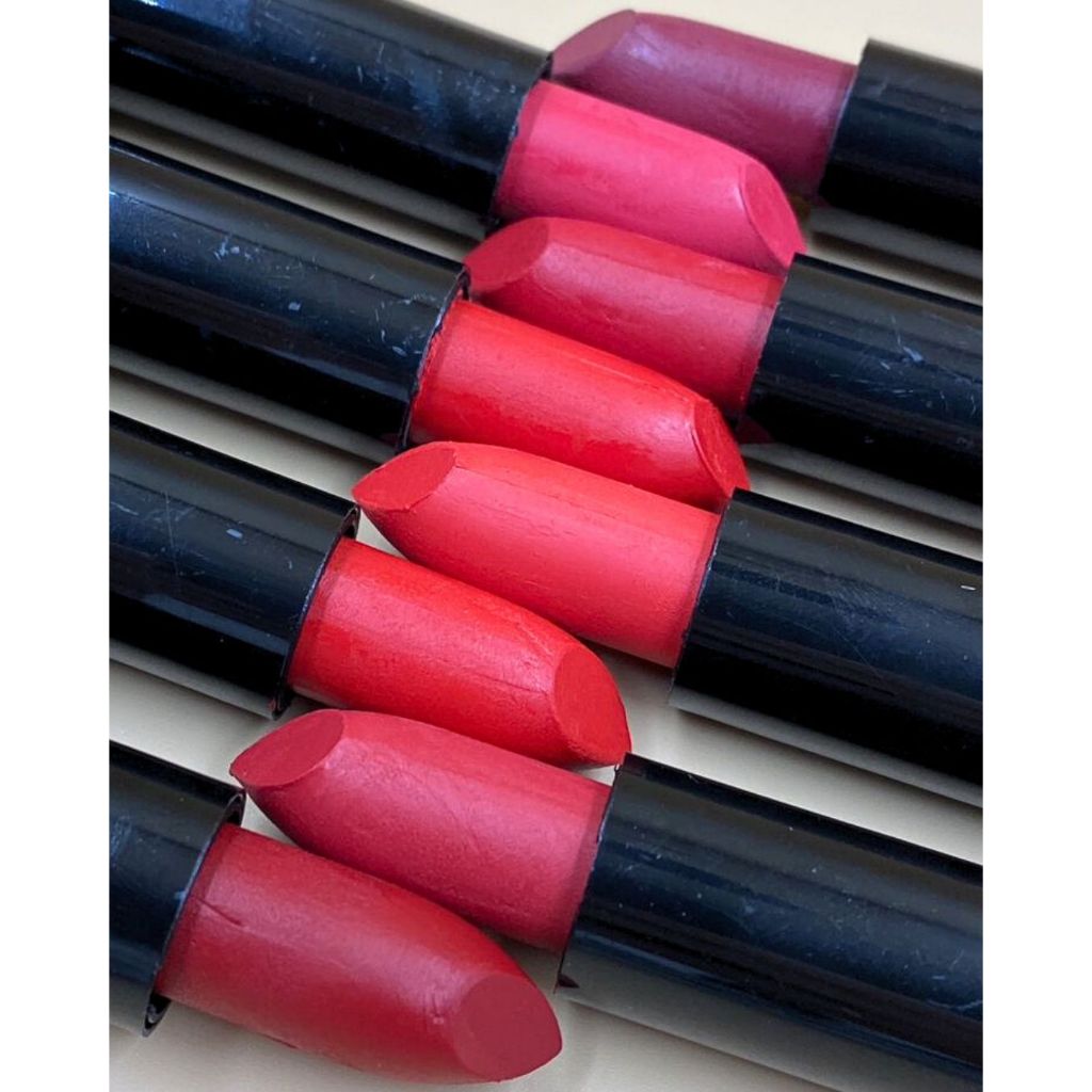 kit com 10 batom sombra flor