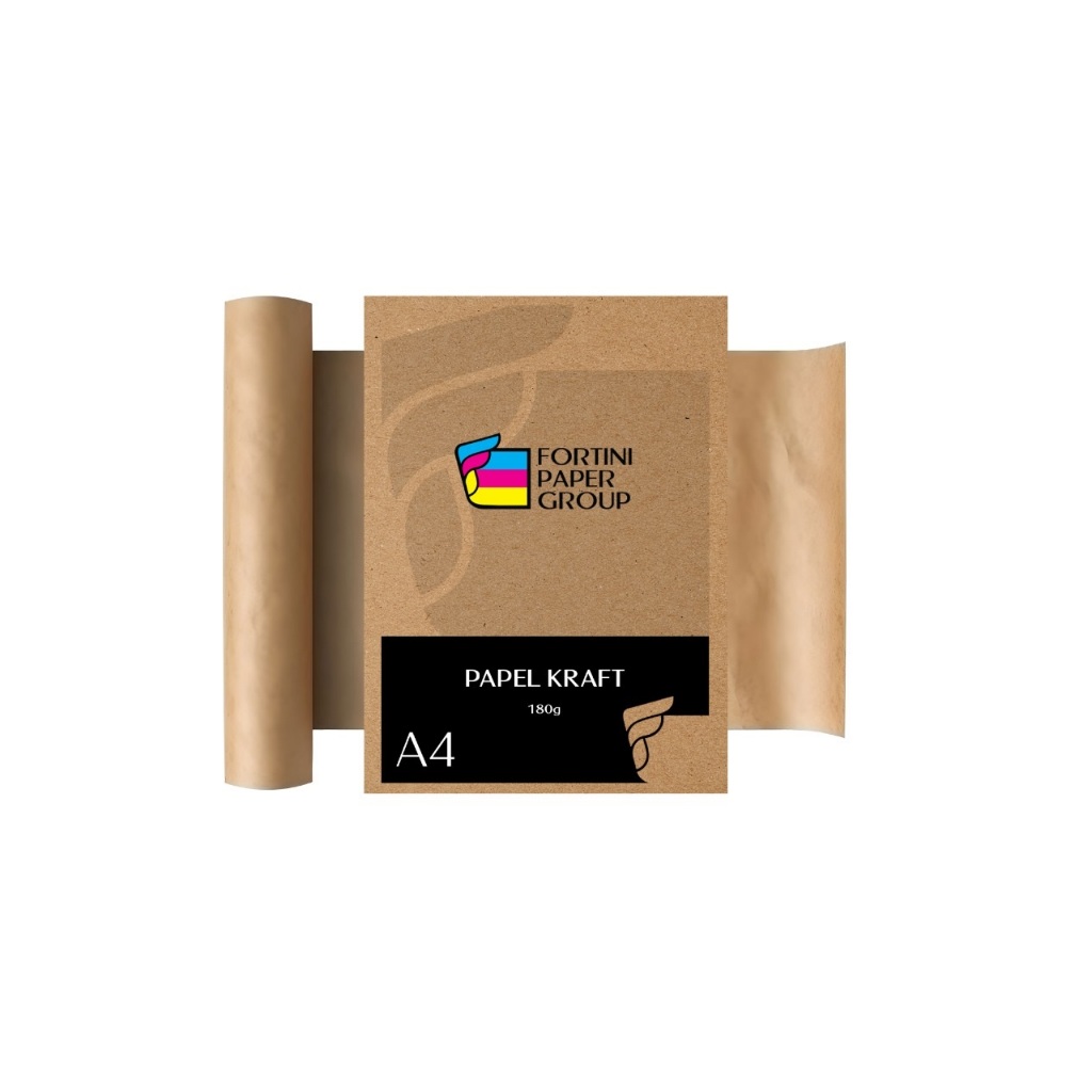 Papel Kraft Natural 180g A4 30 folhas Alta Qualidade em Oferta na Shopee