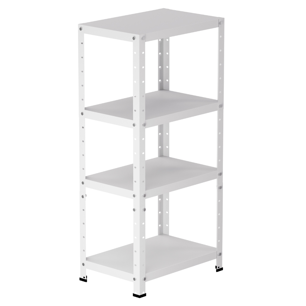 Estante Aço Pequena p 60kg 4 Bandejas Tripartida 95cm x 30cm x 45cm em Oferta na Shopee