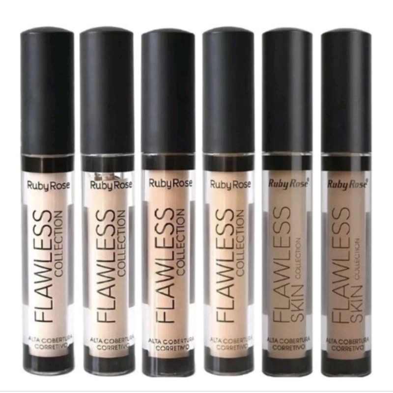 Compartilhar:  Corretivo Líquido Naked BEGE  NUDE  CHOCOLATE Ruby Rose(HB-8080) em Oferta na Shopee