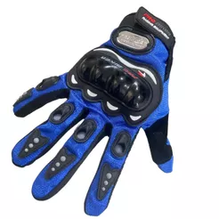 Luva De Moto Pro Biker Com Proteção Rígida Antiderrapante Motoboy Trilha