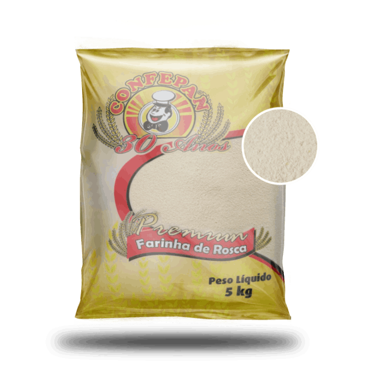 Farinha de Rosca Confepan Premium 5 kg