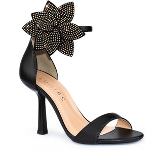 Sandália Feminina Lumiss Flor Brilho Sapato Salto Alto Fino Confortável Clássica em Oferta na Shopee