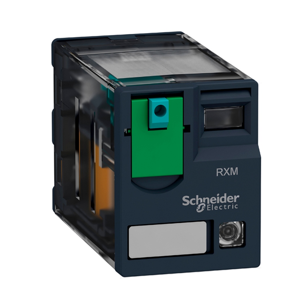 Relé Industrial 8 Pinos 12A 24Vcc 2 Reversíveis Dpdt Agni Ip40 Série Miniatura RXM2AB2BD Schneider Electric em Oferta na Shopee
