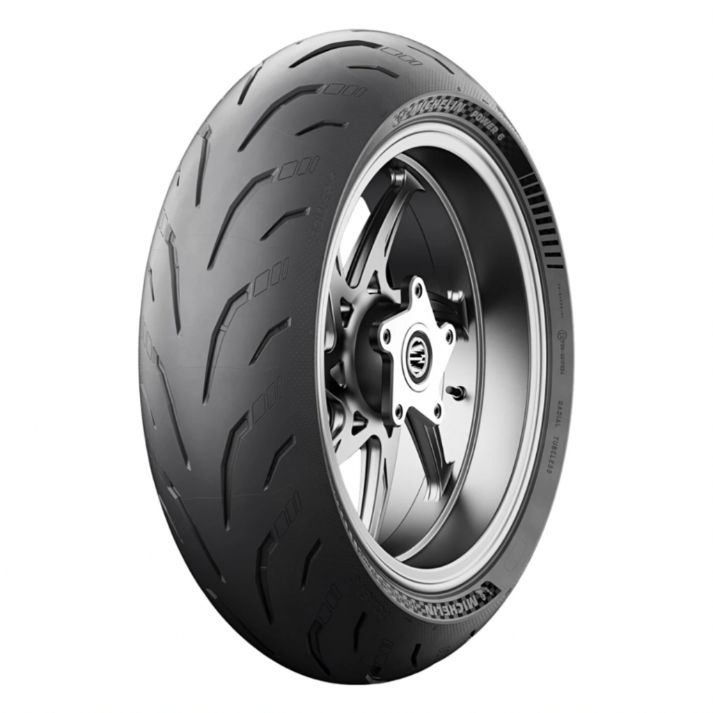 Pneu Michelin Power 6 190/50zr17 73w Traseiro Esportivo Moto Lançamento CBR 1000 K 1300 S 1200