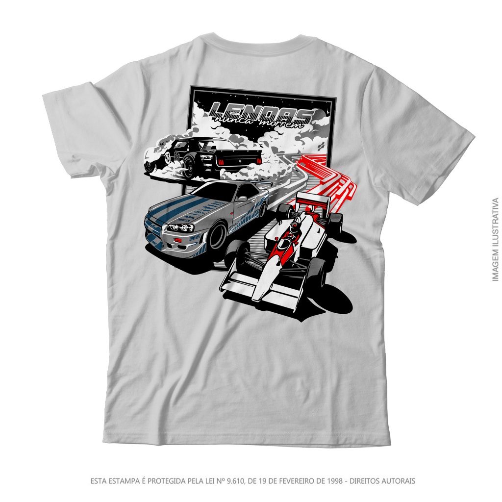 Camiseta Rota 34 Lendas Nunca Morrem
