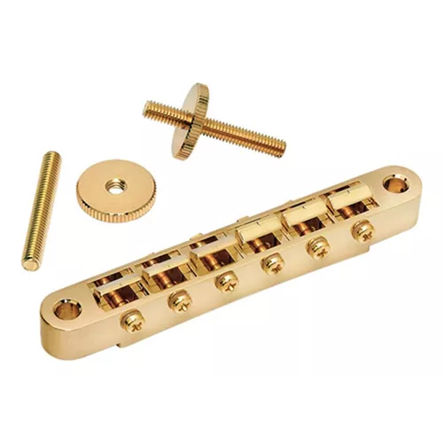 Ponte Fixa Gotoh Ge104b Dourada Gold Tune-o-matic Guitarra Les Paul