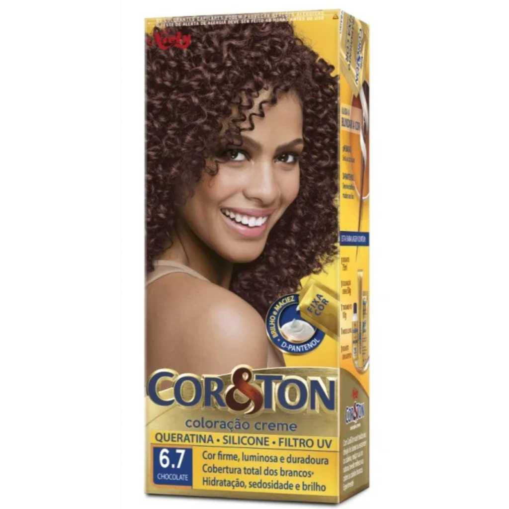 Tintura Cor&Ton Niely 6.7 Chocolate