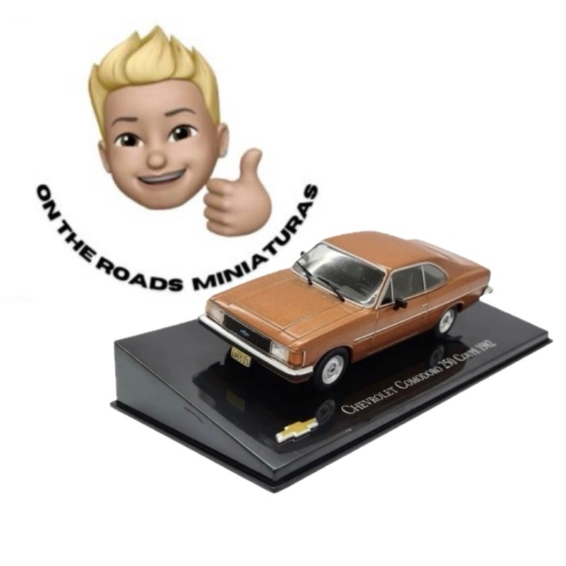 Miniatura Chevrolet Opala Comodoro 250 Coupe (1982) 1/43