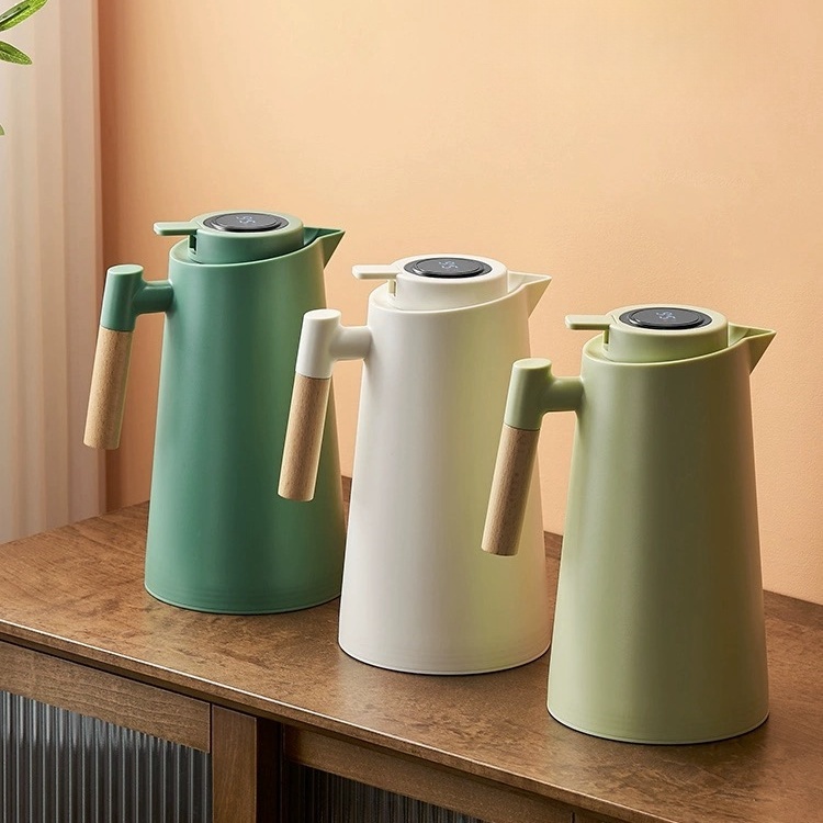 Chaleira Elétrica com Display de Temperatura – 1L, Ideal para Casa e Escritório, Mantém a Água Quente O14