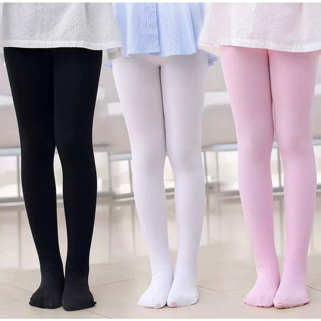 Kit 3 Pares Meia Calça Infantil Cores Preto e Branco e colorido e estanpa 1-12 ano