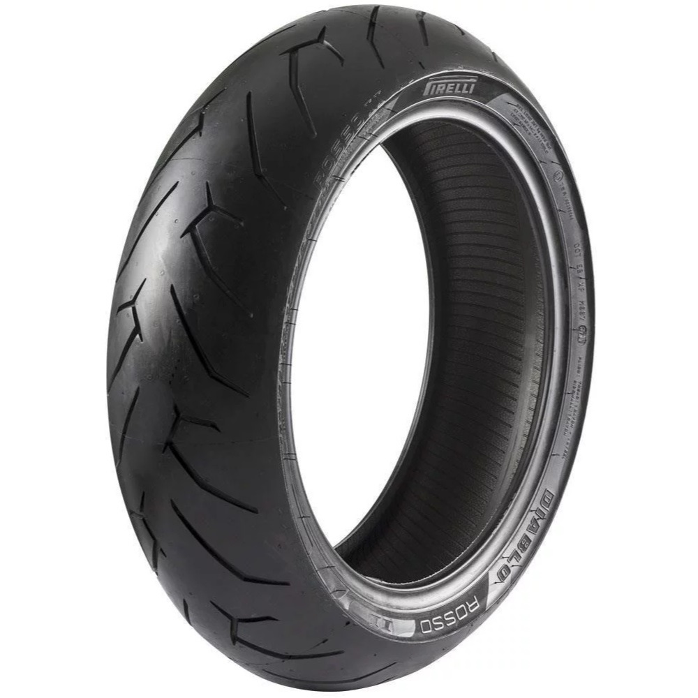 Pneu Traseiro Cb 650 F Mt-07 180/55r17 Zr 73w Diablo Rosso Ii Pirelli Original