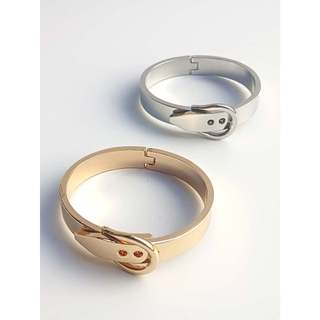 Bracelete Belt, Bracelete feminino  feito em metal nobre em formato de cinto.