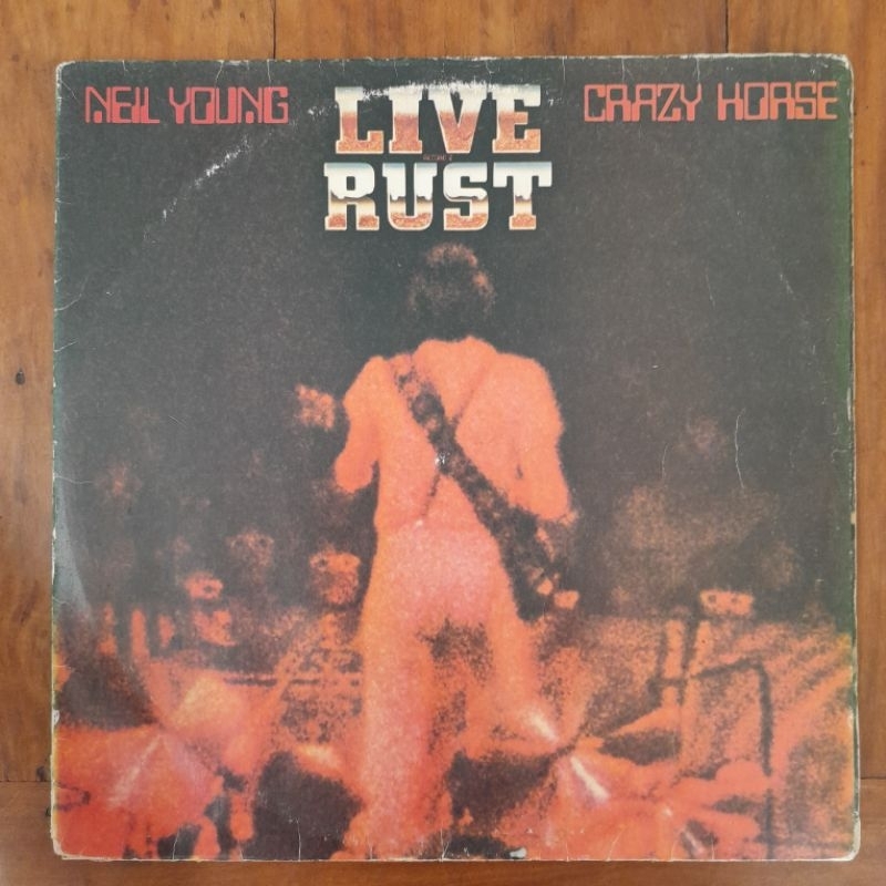Neil Young-Live Rust-lp duplo capa dupla c/encartes-vinil