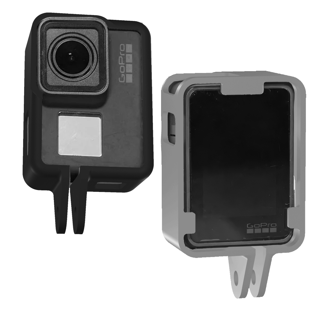 Suporte Frame Armação vertical para GoPro hero 5, 6 ou 7 - Instagram Reels Tik Tok