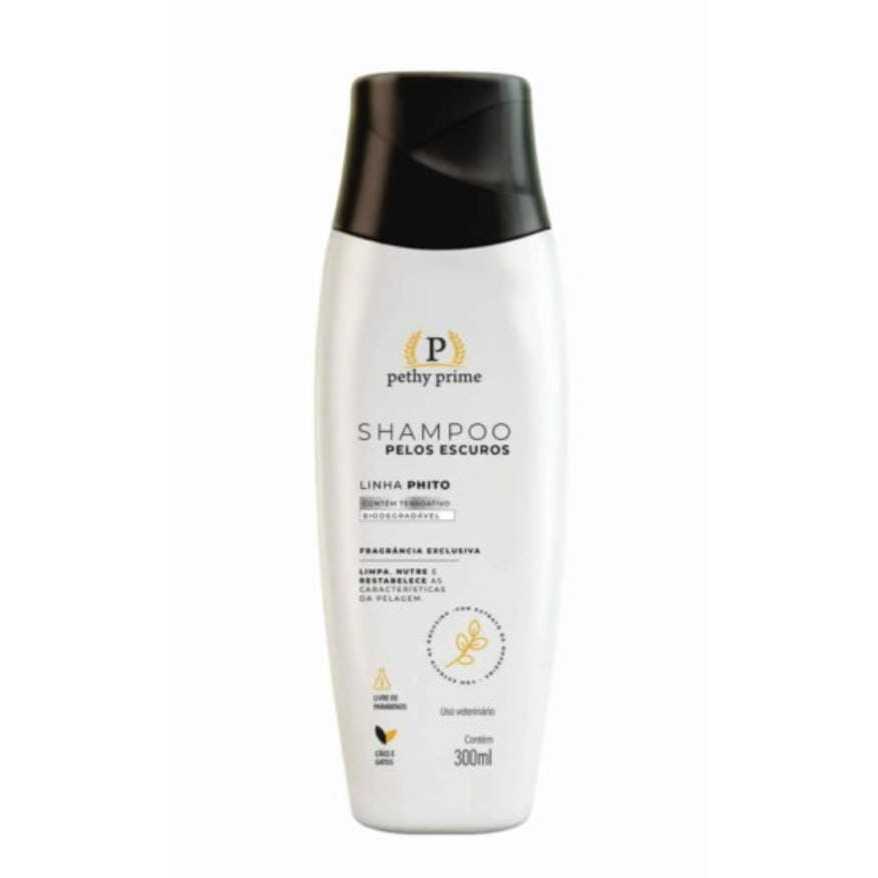 Shampoo Pelos Escuros Pethy Prime 300ml
