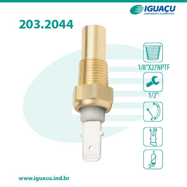 Sensor Temperatura Painel Kia Besta 2.2 Inj. Ind 96 A 00 iguaçu 2044