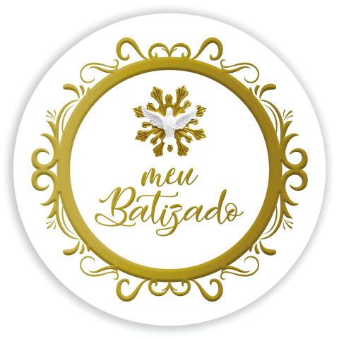 Painel Festa Infantil Redondo Meu Batizado, leras douradas + Arco, Suporte incluso. Fazemos personalizado com qualquer tema. Confeccionado em Lona fosca, impressão de alta resolução. cenário Circular p/ Decoração